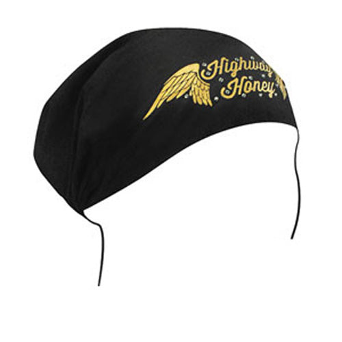 HEADWRAP, COTTON, HIGHWAY HONEY®, WINGS