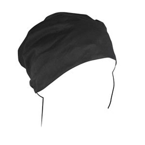 HEADWRAP, COTTON, BLACK