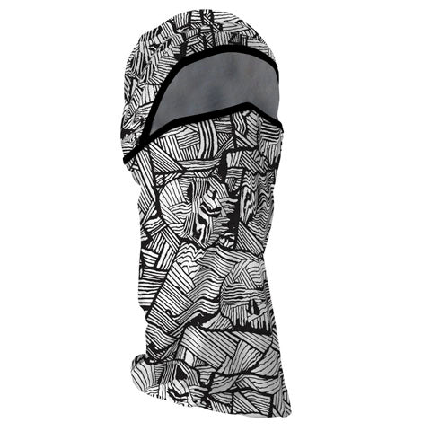 BALACLAVA, MICROLUX CONVERTIBLE, GEOMETRIC SKULL