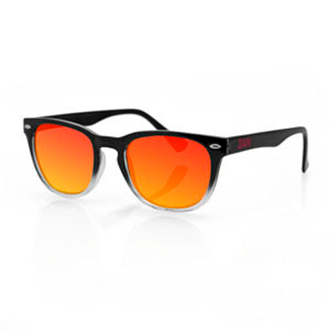 NVS SUNGLASS, BLK GRADIENT, SMOKED CRIMSON MIRROR