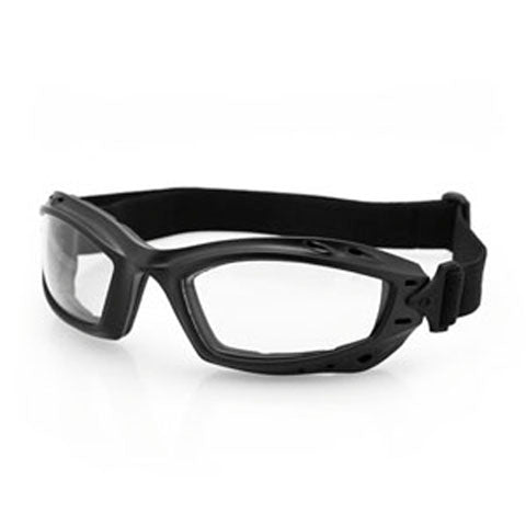 BALA GOGGLES, MATTE BLK, ANTI-FOG CLEAR, Z87