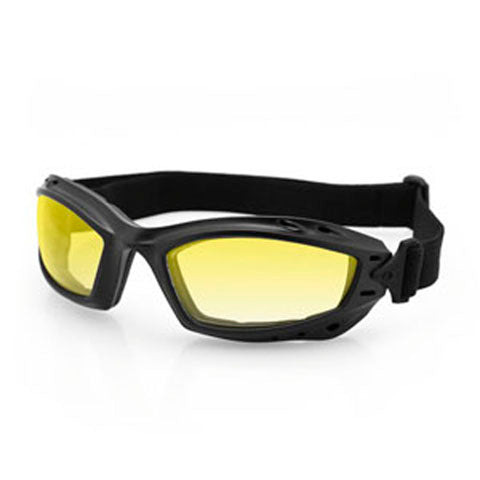 BALA GOGGLES, MATTE BLK, ANTI-FOG YELLOW, Z87