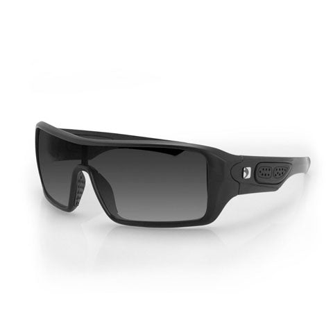 PARAGON SUNGLASS, MATTE BLK, ANTI-FOG SMOKED LENS