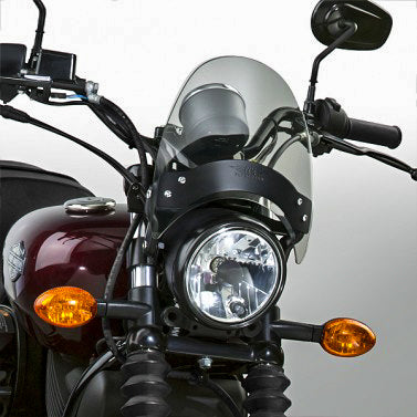 FLYSCREEN WINDSCREEN SMOKE BLACK HARDWARE N2530-002 image 1