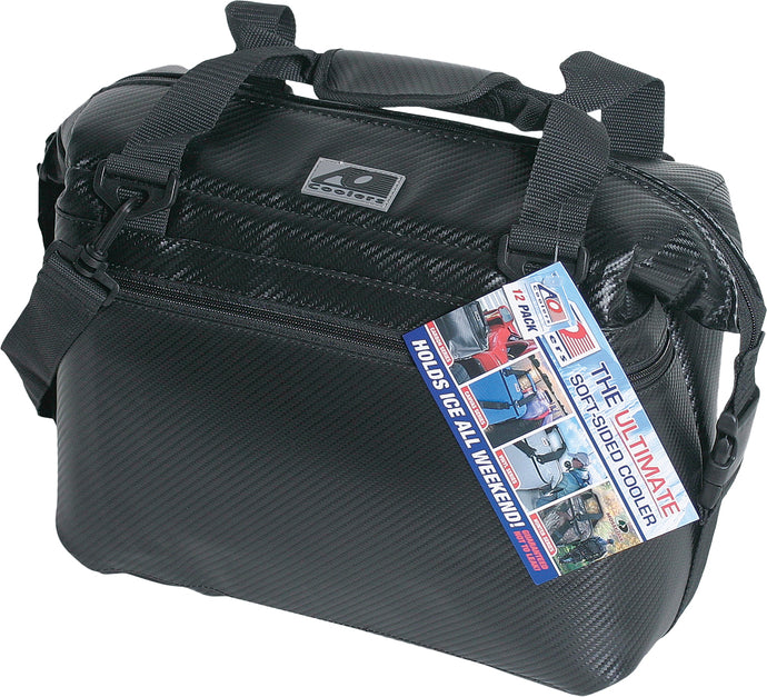 CARBON COOLER 12/PK BLACK 14