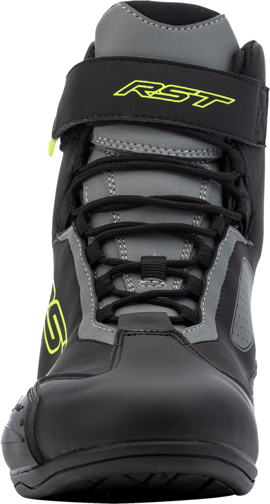 SABRE MOTO SHOE CE BOOT BLACK / GREY / FLO YELLOW  SZ 103053F.YEL-43 image 6
