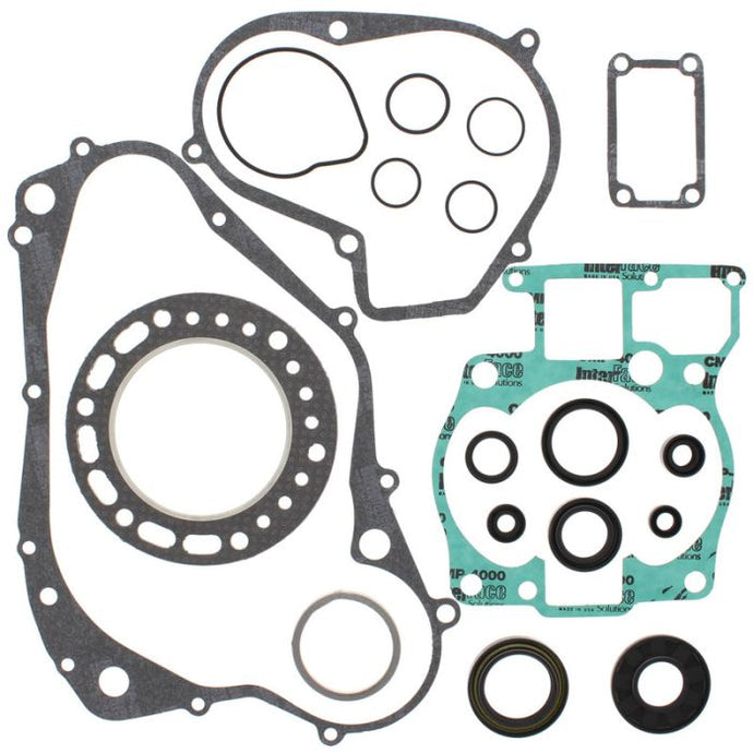 COMPLETE GASKET SET WITH OIL SEALS SUZUKI LT-500R 87