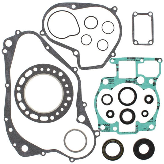COMPLETE GASKET SET WITH OIL SEALS SUZUKI LT-500R 87