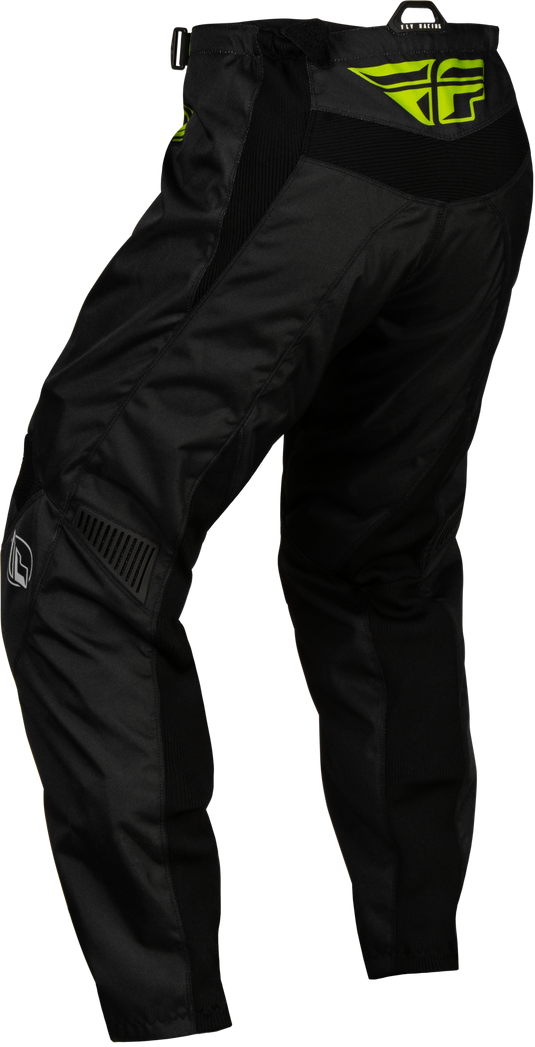 YOUTH F-16 PANTS BLACK/NEON GREEN/LIGHT GREY SZ 377-23422 image 2