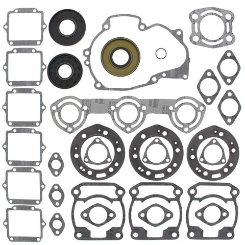 COMPLETE GASKET SET WITH OIL SEALS POLARIS SLT750/SL750 93-95