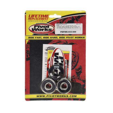 PIVOT WORKS FRONT WHEEL BEARING KIT HONDA BIKE