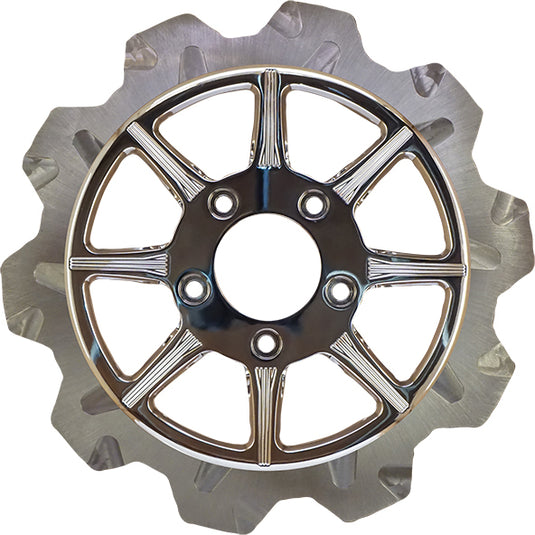 HIGH CARBON STEEL PHOENIX REAR ROTOR CHROME 11.5