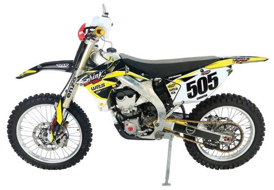 PSR ADJUSTABLE OFF-ROAD KICK STAND SUZUKI RMZ 05-04501-29 image 1