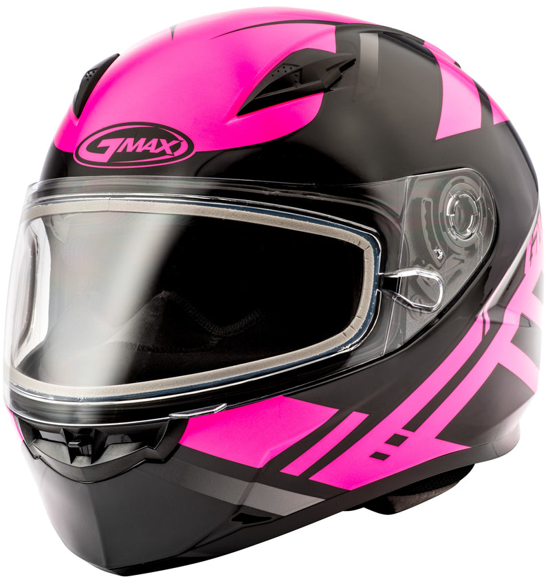 Load image into Gallery viewer, FF-49 FULL-FACE BERG SNOW HELMET BLACK/PINK MD G2493405 TC-14 image 1
