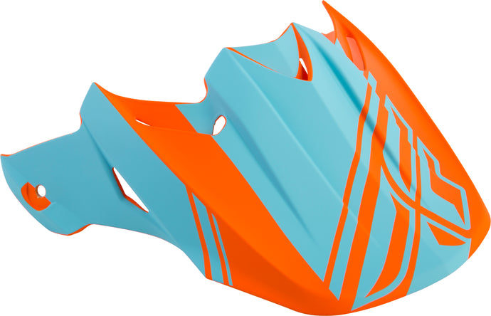 F2 REWIRE VISOR MATTE BLUE/ORANGE 73-46343 image 1