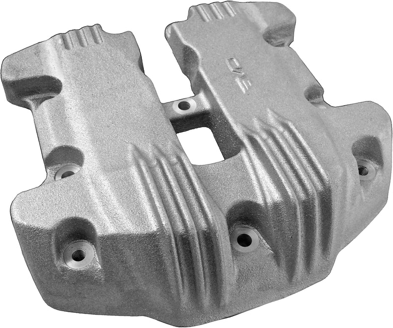 Load image into Gallery viewer, RIBBED ROCKER COVER M8 RAW RCM8/R/R image 2
