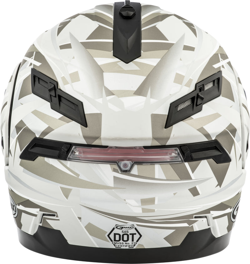 Load image into Gallery viewer, GM-54S MODULAR SCRIBE SNOW HELMET MATTE WHITE/GREY MD G2549015 image 5
