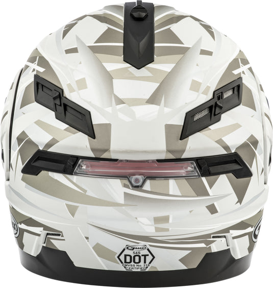 GM-54S MODULAR SCRIBE SNOW HELMET MATTE WHITE/GREY MD G2549015 image 5