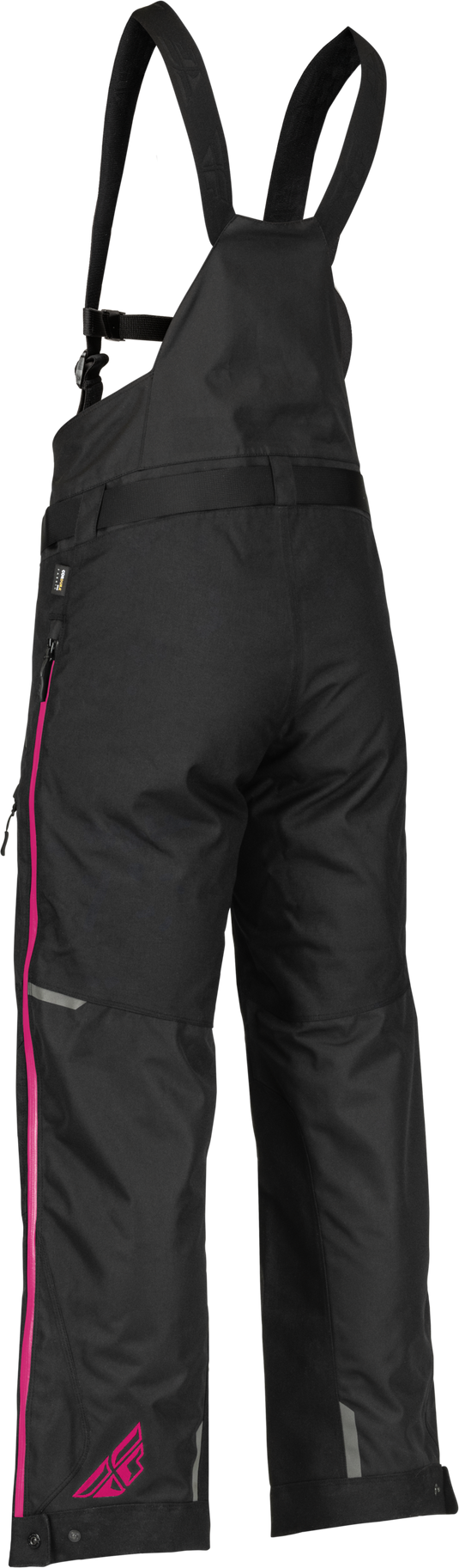 WOMEN'S CARBON BIB BLACK/PINK XS 470-4507XS image 2