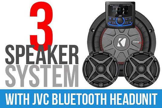 3 SPEAKER PLUG AND PLAY KIT WITH JVC MR1 RECEIVER RZ5-3A1 image 1