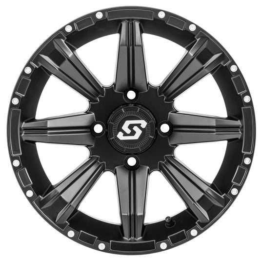 SPARX WHEEL 14X7 4/110 2+5 (-47MM) BLACK A87B-47011-25S image 2