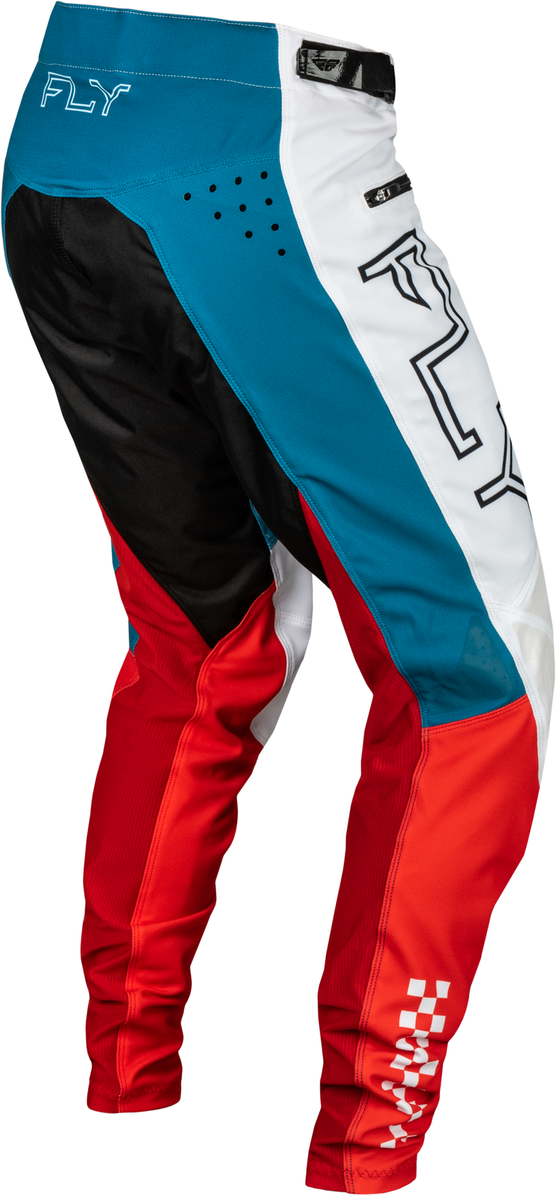 Load image into Gallery viewer, YOUTH RAYCE BICYCLE PANTS RED/WHITE/BLUE SZ 20 377-06420 image 3
