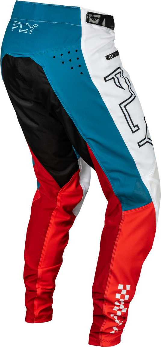 RAYCE BICYCLE PANTS RED/WHITE/BLUE SZ 38 377-06438 image 3