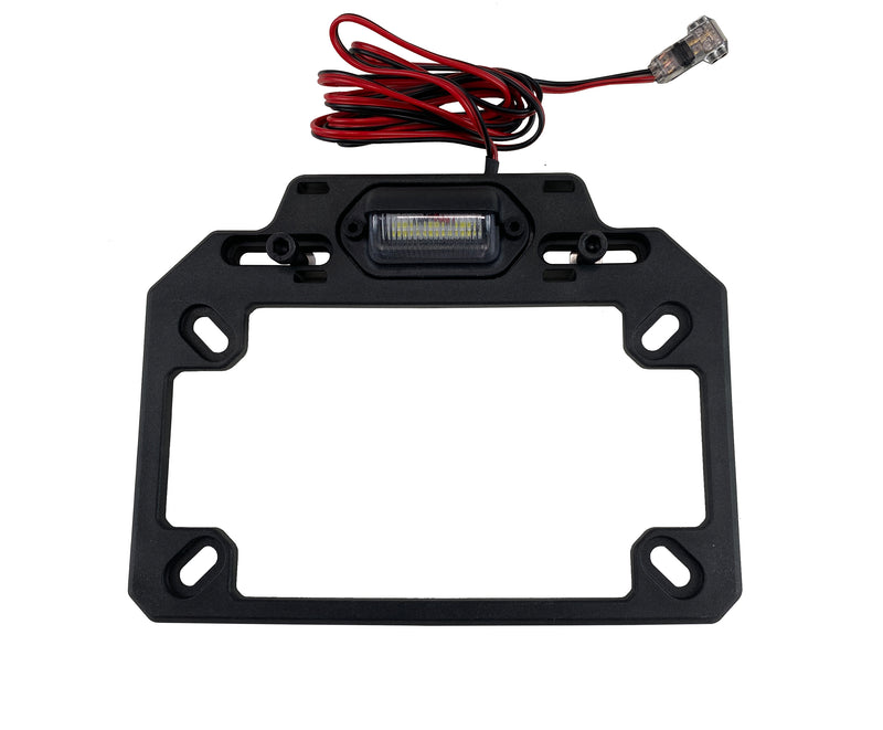 Load image into Gallery viewer, ADJUSTABLE LICENSE PLATE BRACKET W/ LED LIGHT ESPLATE image 3

