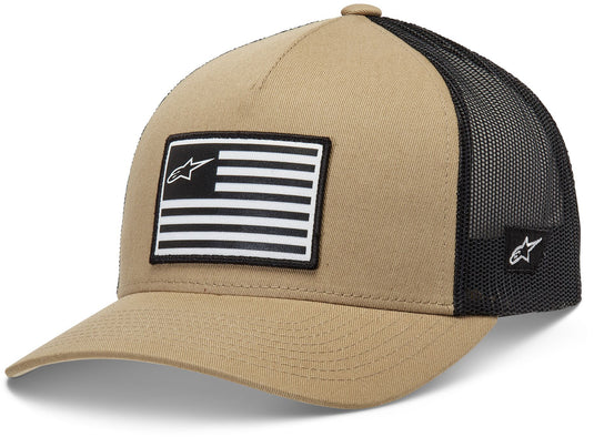 FLAG SNAPBACK HAT SAND/BLACK 1211-81013-2310-TU image 2