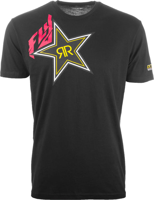FLY ROCKSTAR TEE BLACK 2X BLACK 2X 352-10502X image 1