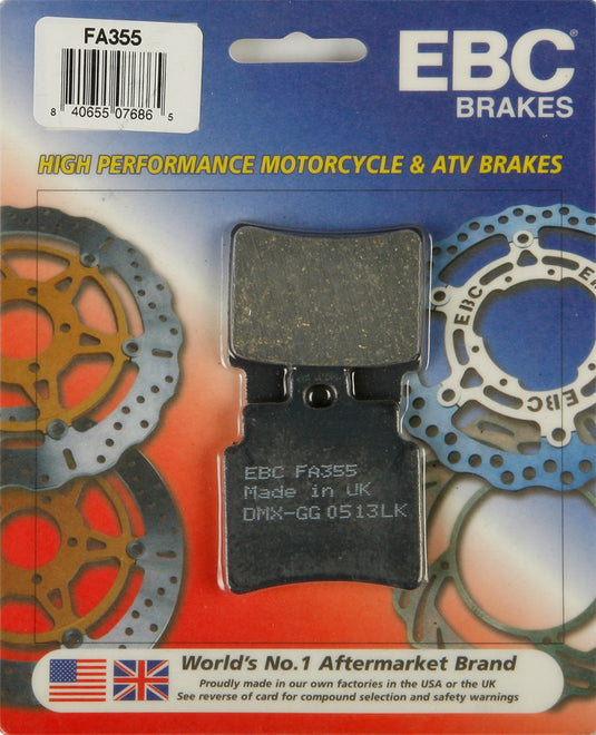 BRAKE PADS FA355 image 1