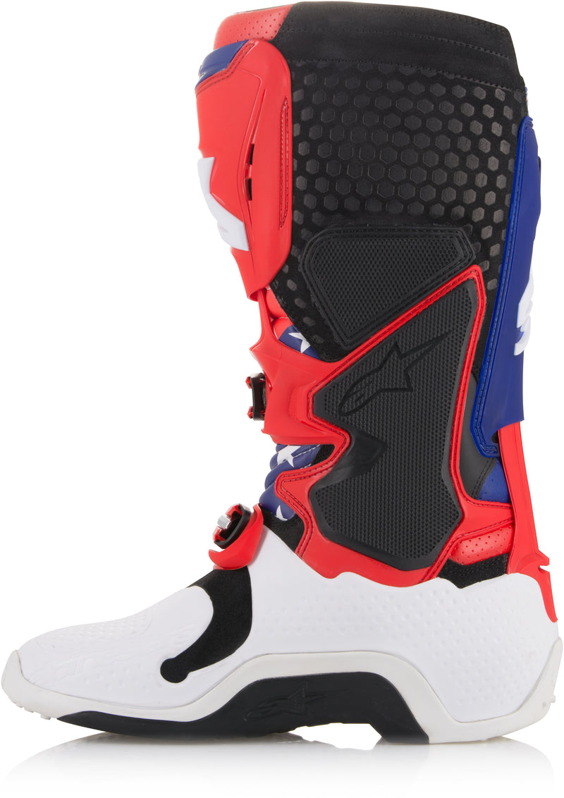 Load image into Gallery viewer, TECH 10 NATIONS BOOTS BLACK/RED/WHITE SZ 11 2010014-732-11 image 6
