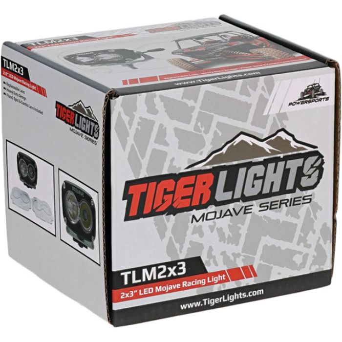 Load image into Gallery viewer, TIGER LIGHTS DUAL LED 2&quot; X 3&quot; MOJAVE LIGHT KIT
