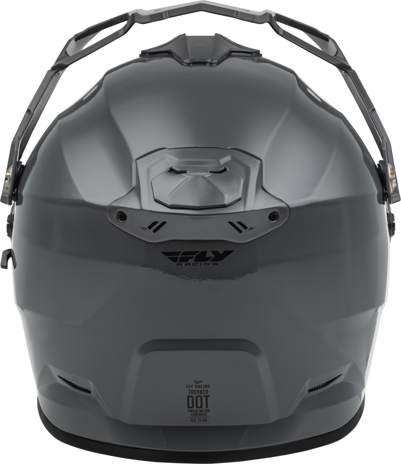 Load image into Gallery viewer, TREKKER CW SOLID HELMET DUAL SHLD GREY LG 73-31363L image 2
