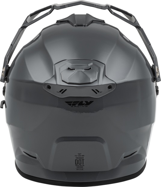 TREKKER CW SOLID HELMET DUAL SHLD GREY LG 73-31363L image 2