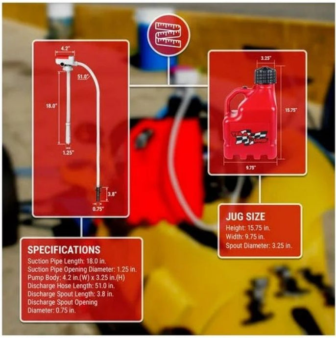 TRJ3XLR - 3 GALLON JUG AND PUMP COMBO