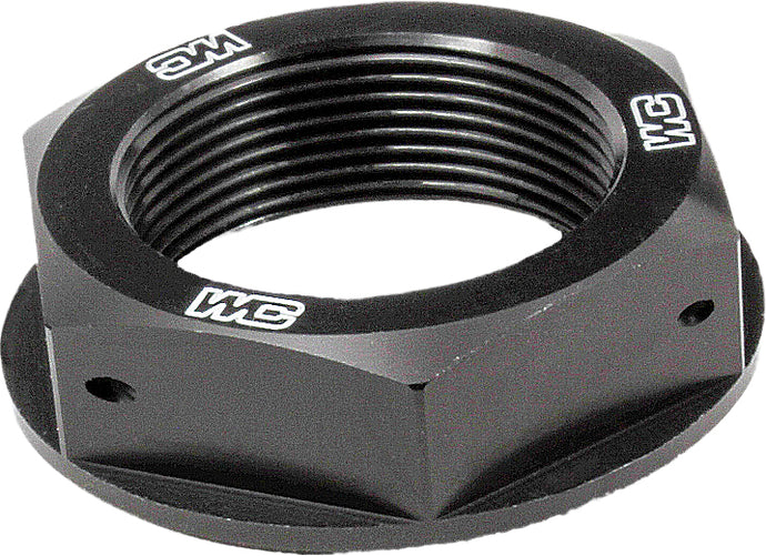 STEERING STEM NUT (BLACK) 24-385 image 1