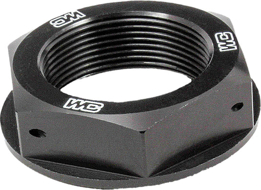 STEERING STEM NUT (BLACK) 24-385 image 1