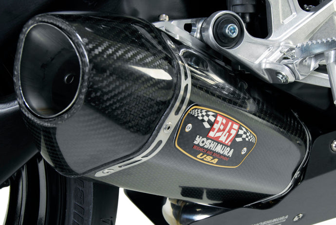 EXHAUST RACE R-77 SLIP-ON SS-CF-CF 1202202 image 1