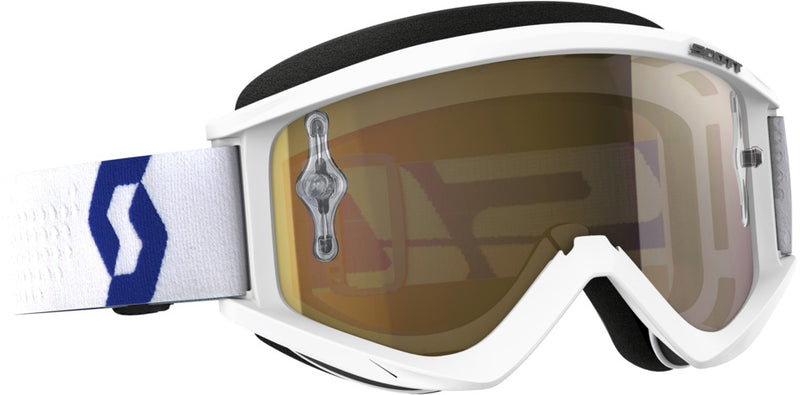 Load image into Gallery viewer, RECOIL XI GOGGLE WHITE W/GOLD CHROME LENS 262596-1030324 image 1
