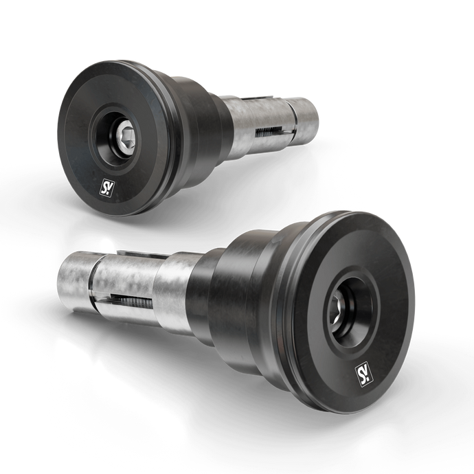 CIRCULA-LS BAR ENDS PAIR BLACK 161-297 image 1