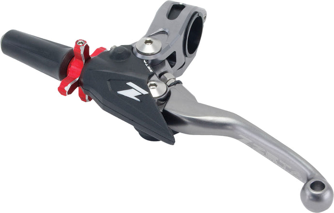 PIVOT PERCH FP 3-FINGER TITANIUM/RED ZE43-2310 image 1