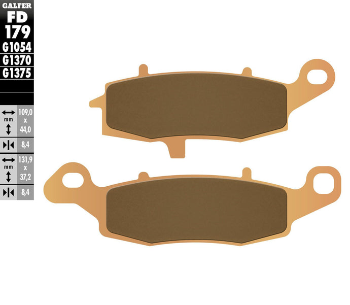 BRAKE PADS SINTERED FD179G1370 FD179G1370 image 1