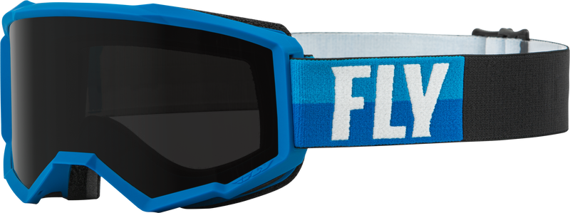 Load image into Gallery viewer, ZONE W/C GOGGLE BLUE/BLACK W/DARK SMOKE HYDROPHOC LENS 37-51673 image 1
