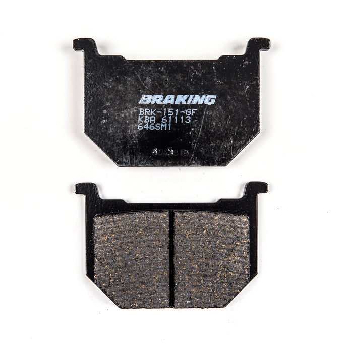 BRAKE PAD SET SEMI-METALLIC 646SM1 image 1