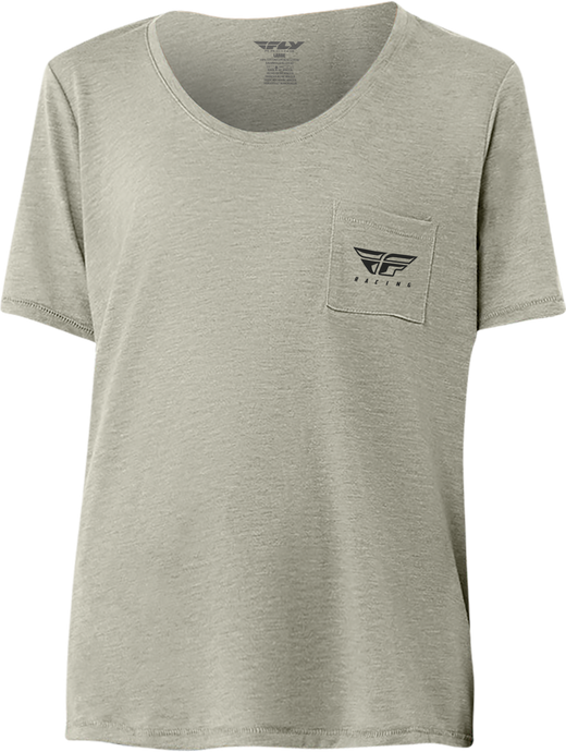 WOMEN'S FLY CHILL TEE STONE SM 356-0031S image 1