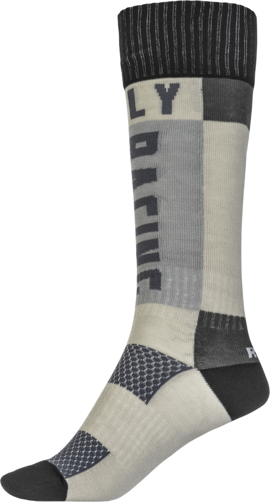 MX SOCKS THICK GREY/BLACK SM/MD 350-0552S image 3