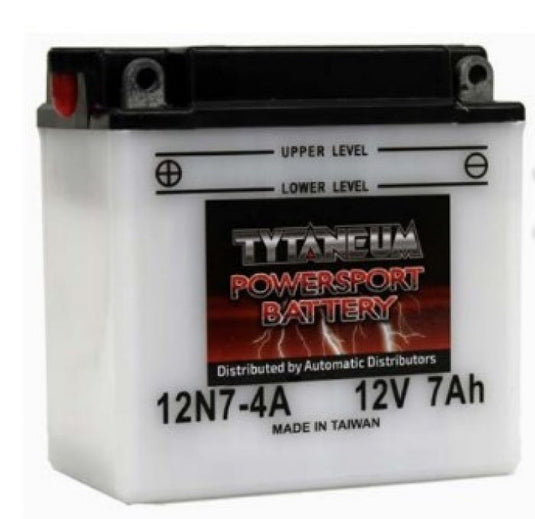 TYTANEUM PS BATTERY 12N12A-4A-1, W/ACID