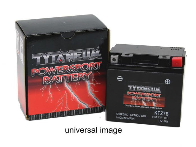 TYTANEUM M.F. BATTERY KTZ12S, W/ACID