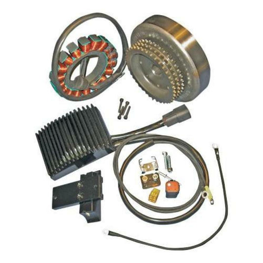 ALTERNATOR KIT DYNA 99-03 3 PHASE 38 AMP CE-67TR image 1